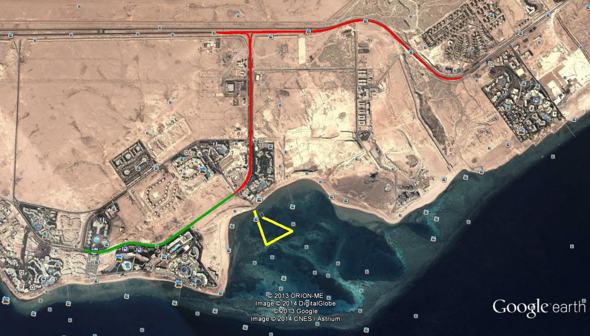 El sheikh map sharm MICHELIN Sharm