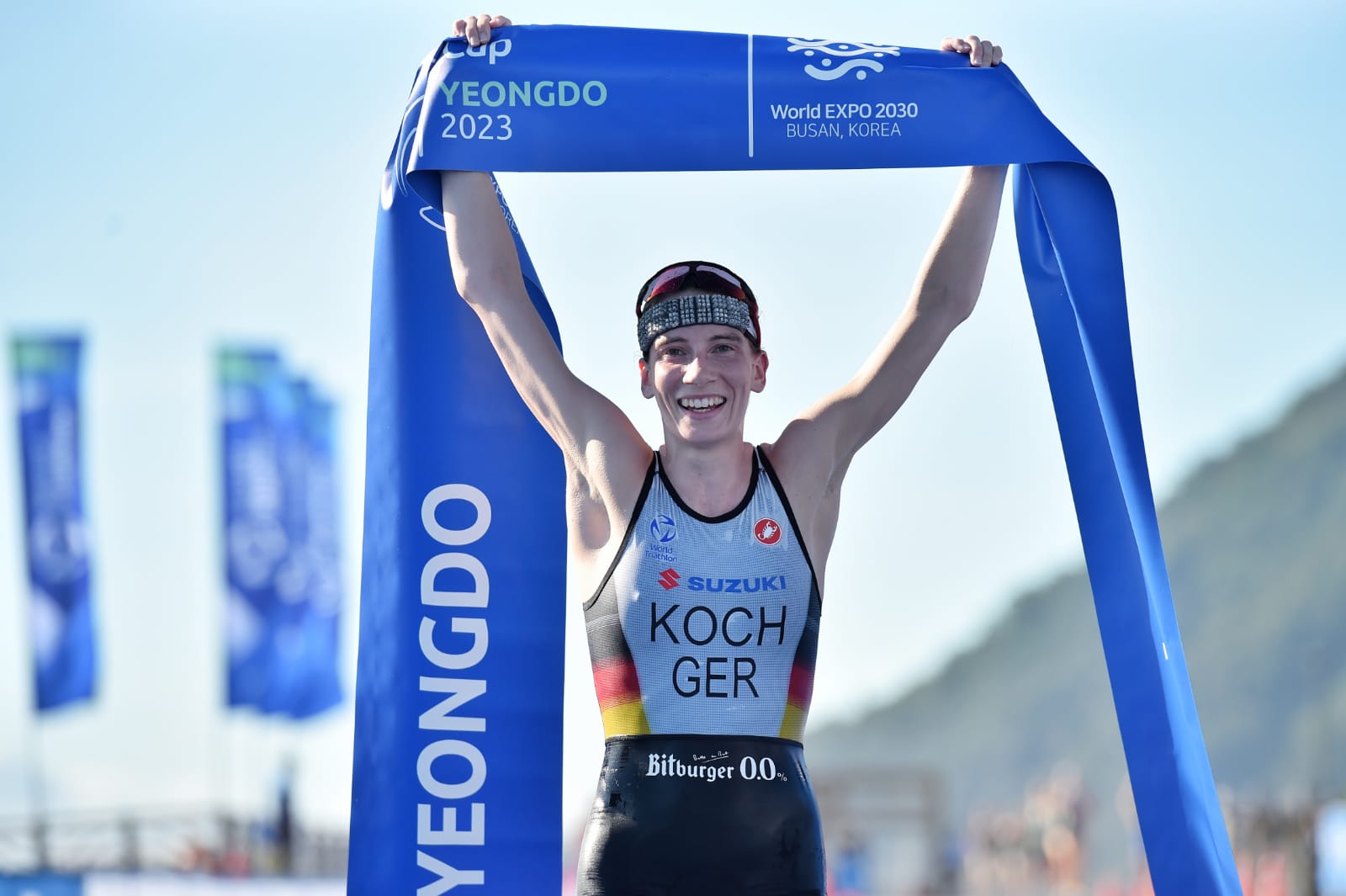 Annika Koch strikes World Cup gold in Yeongdo • World Triathlon