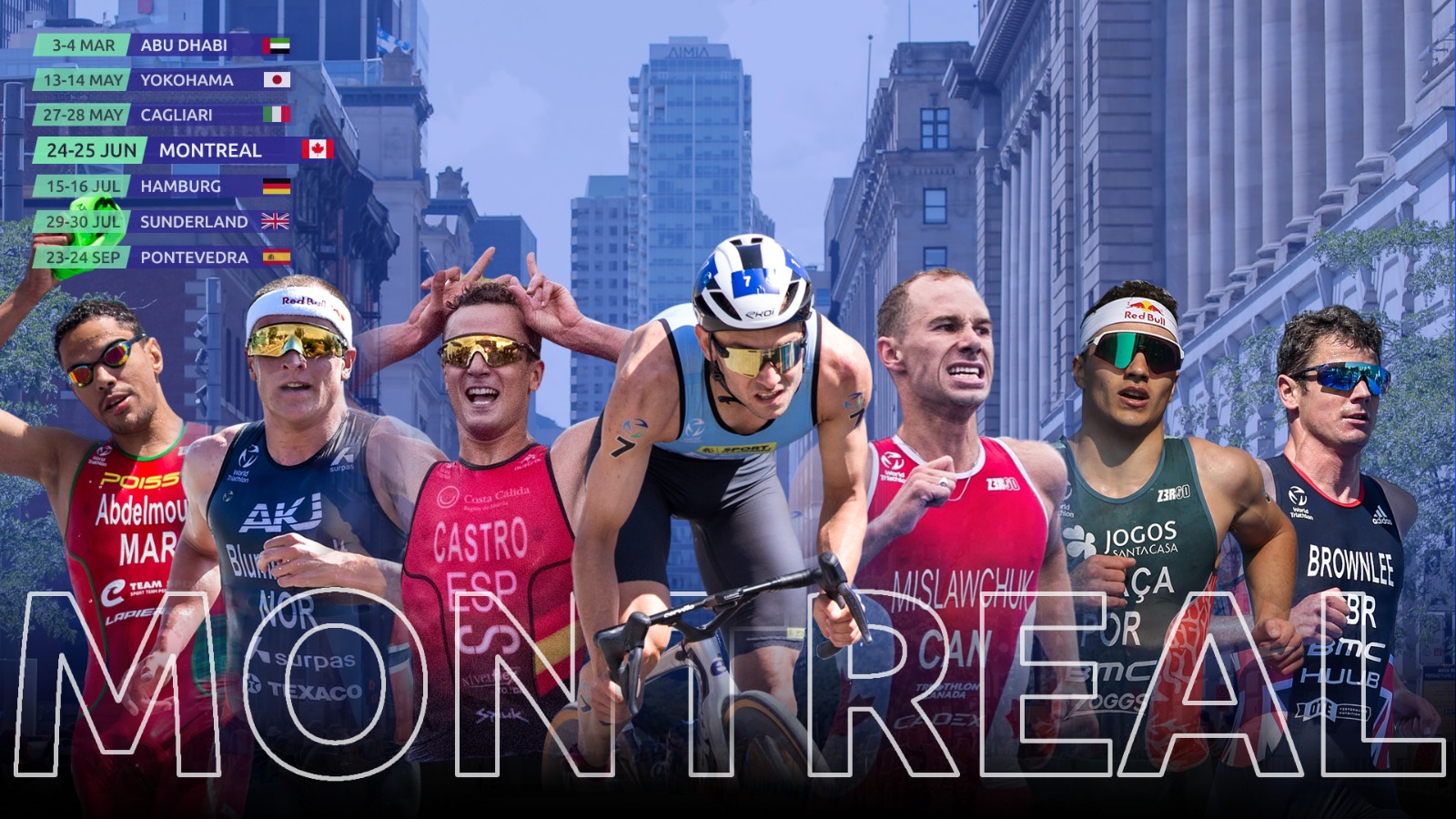 Olympic medallists and rising stars chasing for glory in Montreal • World Triathlon