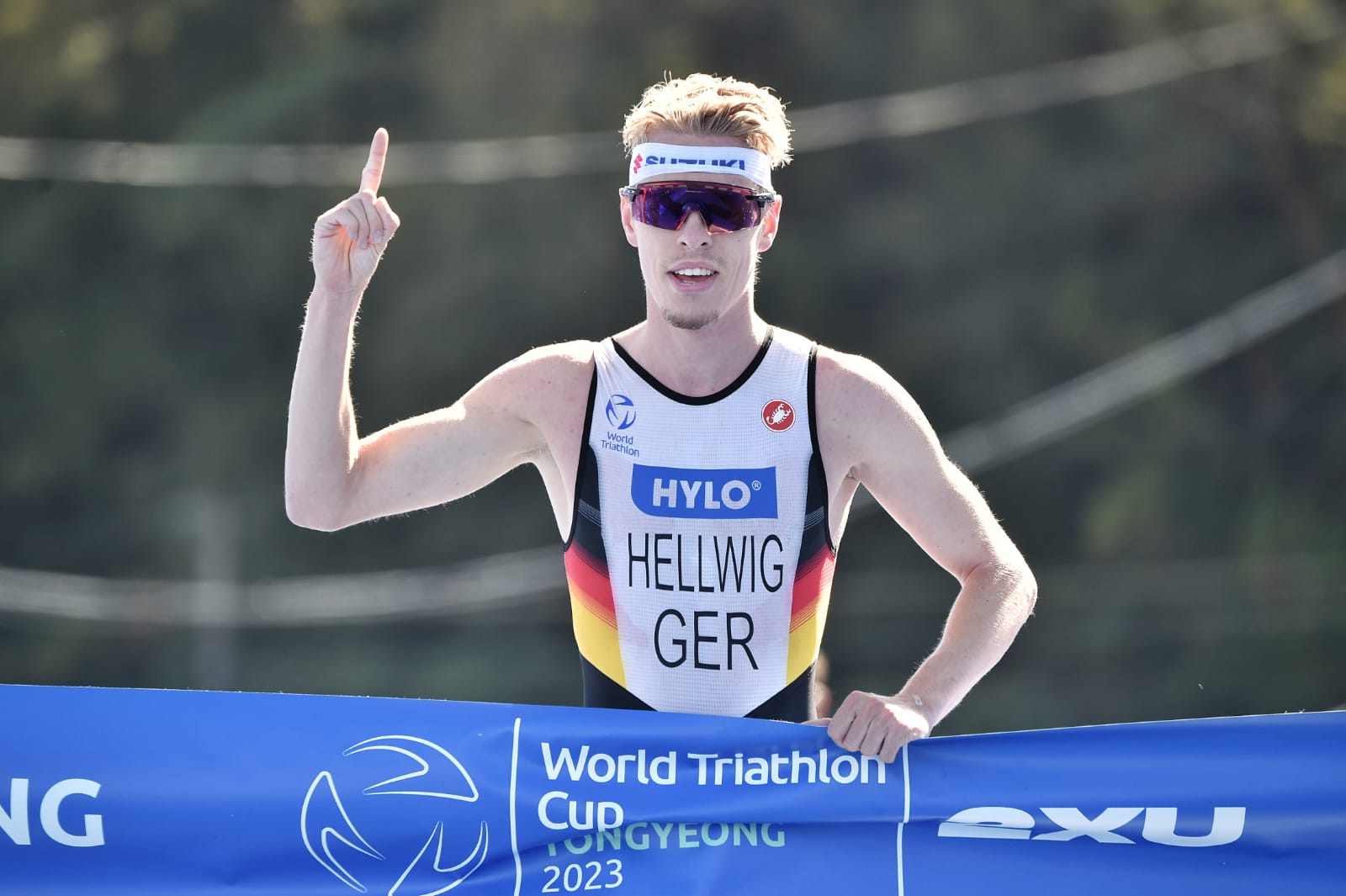 Tim Hellwig proves unbeatable on World Cup tour with gold in Tongyeong • World Triathlon