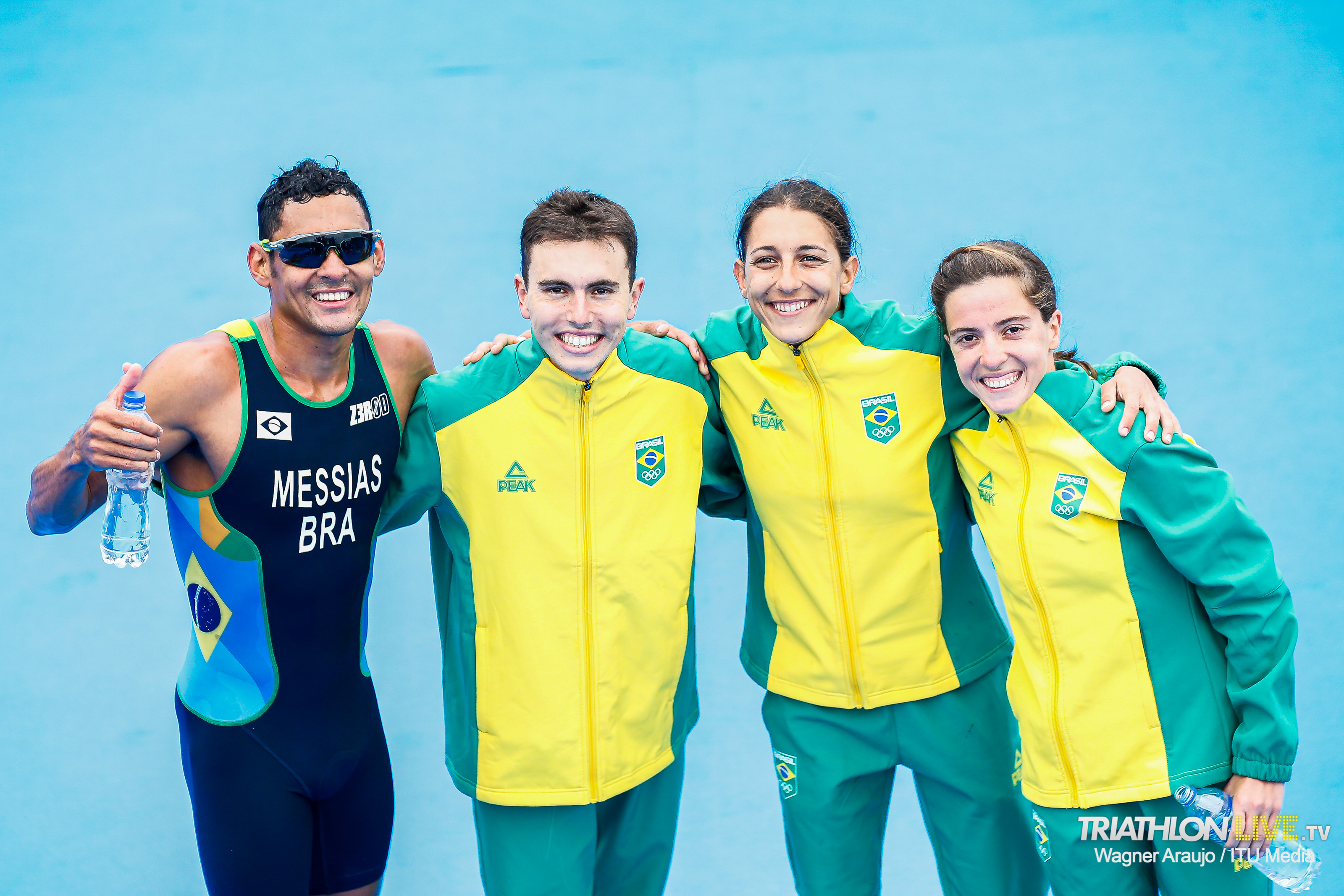 Brazil delivers mixed relay gold in the Pan American Games • World Triathlon